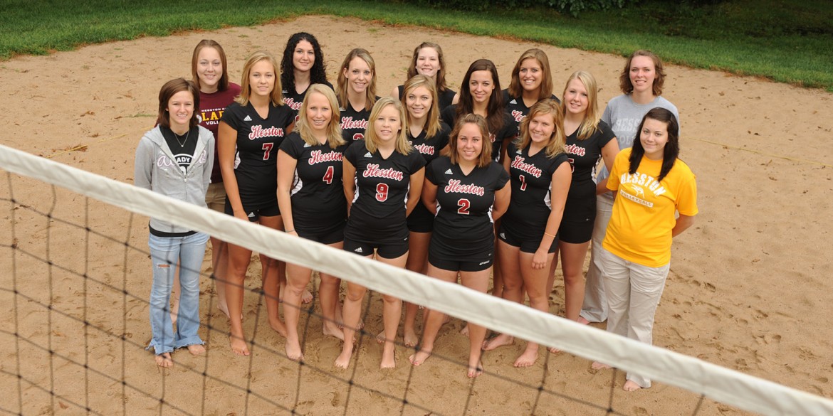 Volleyball team photo