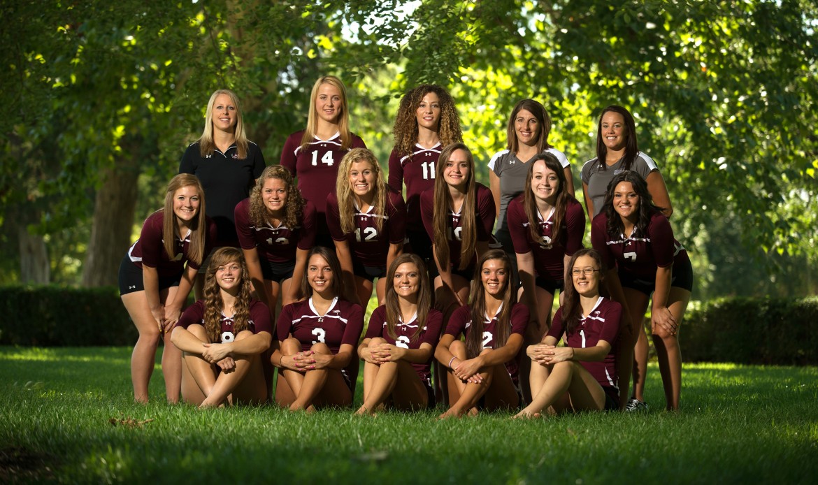 Volleyball team photo