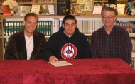 Adam Weaver signs letter of intent
