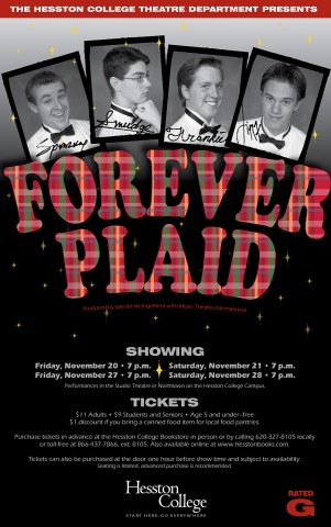 Forever Plaid promotional poster