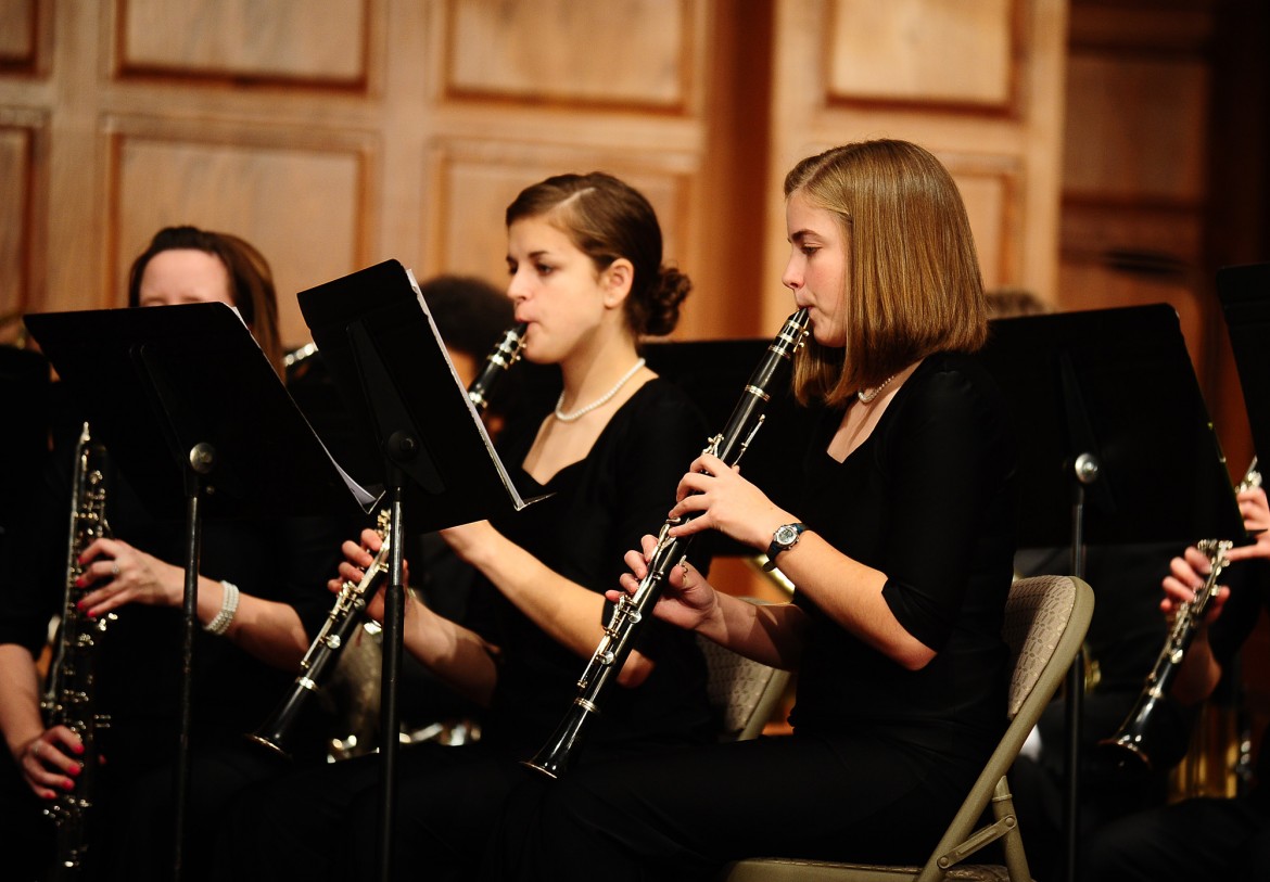 The Hesston College Concert Band, Chorale and Bel Canto Singers will all perform several pieces as part of the music department concert “A Jocular Journey.”