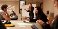 Education faculty member Marissa King teaches about Diverse Learners