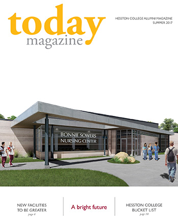 Hesston College Today Summer 2017 cover - A Bright Future