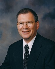 Hesston College President Howard Keim