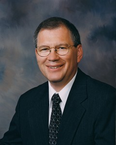 Hesston College President Howard Keim