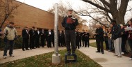 Peace Pole dedication