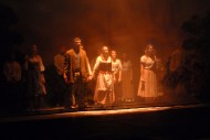 photo from the Hesston College and Bethel College production of Brigadoon