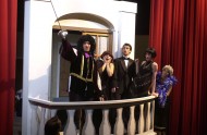 photo from Hesston College production of Moon Over Buffalo