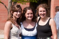 Graduates after the 2011 Hesston College Commencement Service