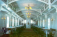 Twilight Riverboat dining room