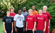 Back Row: Ryan O'Donnell, Armond Patterson, Marcus Ruiz, Harvey Brow. Front Row: Ethan Gingerich, Mahlon Jones, Pierre Zook, Alex Santiago
