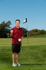 Greg Bontrager hit a hole-in-one immediately following his competition’s hole-in-one in June.