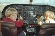 JasonMillerChild_2011Sep14 Jason Miller ’92 had aspirations of being a pilot from a young age.