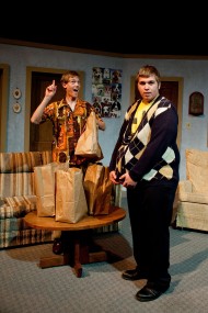 Photo from Hesston College production of The Boys Next Door