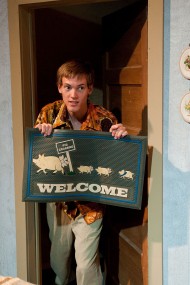 Photo from Hesston College production of The Boys Next Door