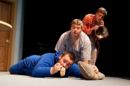 Photo from Hesston College production of The Boys Next Door