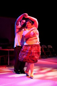 Photo from Hesston College production of The Boys Next Door