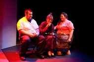 Photo from Hesston College production of The Boys Next Door