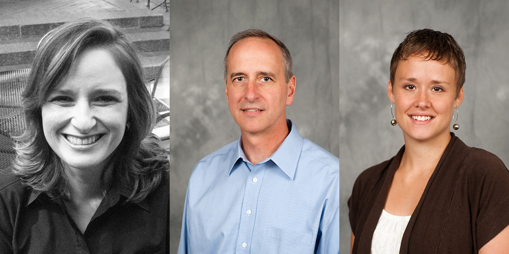 Anna Gomez of Los Fresnos, Texas, Steve Ropp of Iowa City, Iowa, and Jessica Schrock-Ringenberg of Bryan, Ohio joined the Hesston College Board of Overseers during the 2011-12 year.