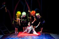 an image from Hesston College's spring 2012 production of A Midsummer Night's Dream