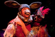 an image from Hesston College's spring 2012 production of A Midsummer Night's Dream