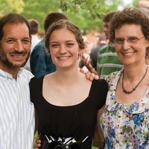 Dean Bachman, Hannah Bachman and Beth Gerig