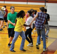 Hesston College contra dance