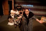 photo from the Hesston College production of Green Card