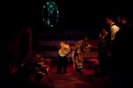 photo from the Hesston College production of Green Card