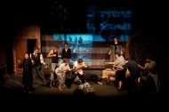 photo from the Hesston College production of Green Card