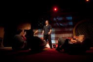 photo from the Hesston College production of Green Card