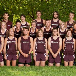 2012 Hesston College Cross Country team photo