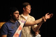 photo from spring 2009 Hesston College production of Godspell