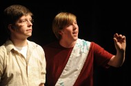 photo from spring 2009 Hesston College production of Godspell