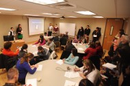 First-Year seminar presentations draw support from across campus.