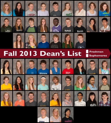 Fall 2013 Deans List