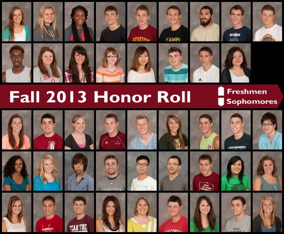 Fall 2013 Honor Roll