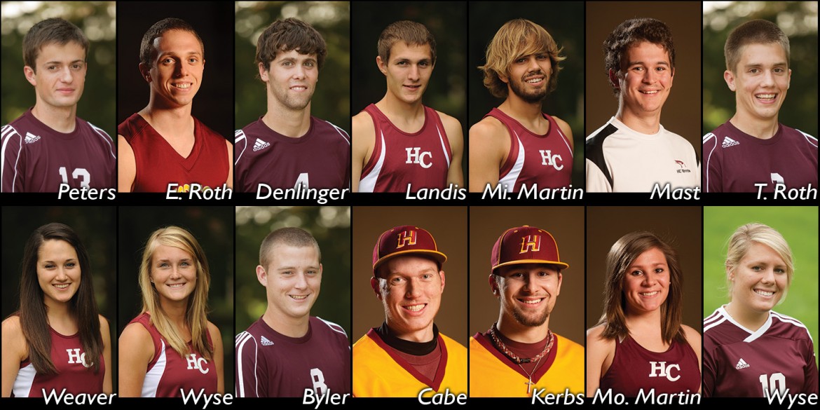 2014-14 Hesston College academic all-Americans