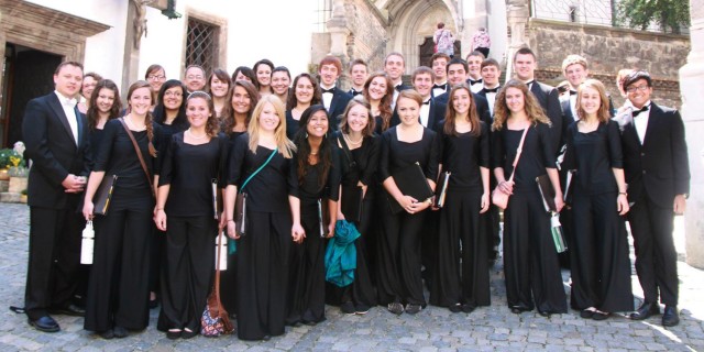 Summer 2014 Hesston College International Chorale group photo