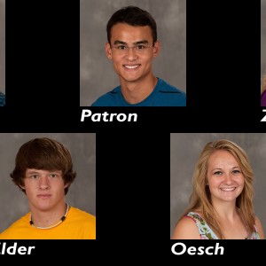Hesston College students who advanced at regional NATS competition
