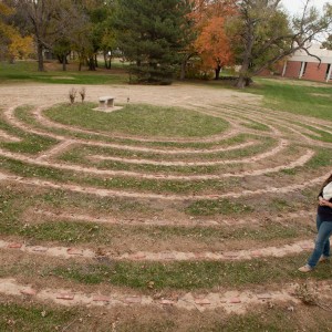 The Hesston College prayer labyrinth, was completed this fall after several years of dreaming and planning.