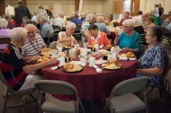 Alumni celebrating 50-year or greater reunions enjoy the Golden Gables Luncheon.