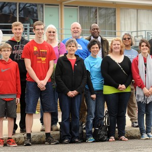 The Hesston College civil rights seminar group