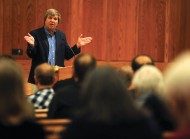 Fr. John Dear speaks at AVDS 2015