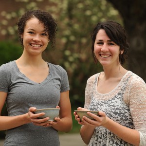 2015 Larks of the Year Makayla Ladwig and Elisabeth Wilder
