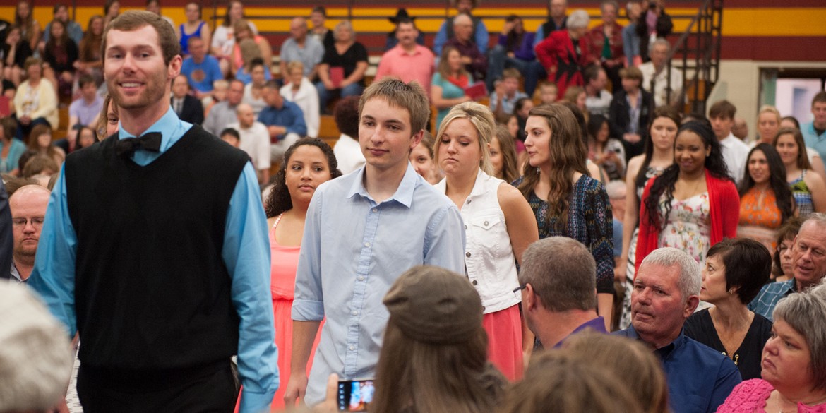 2015 Hesston College commencement processional