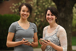 2015 Larks of the Year Makayla Ladwig and Elisabeth Wilder