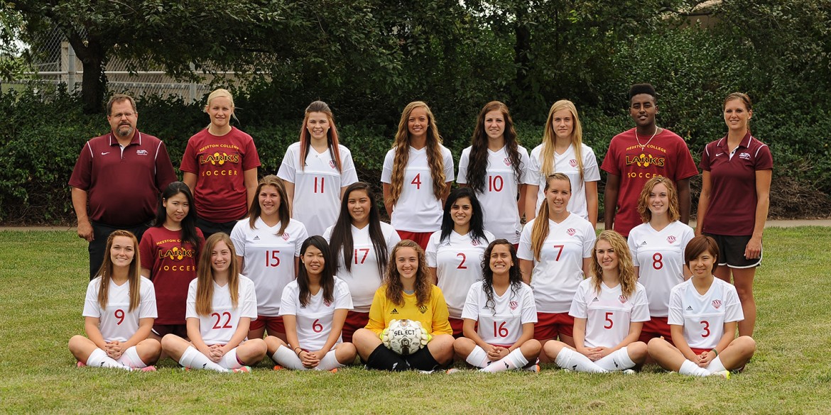 2015 Hesston College Women's Soccer team photo
