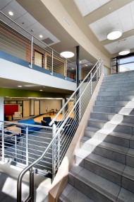 Keim Center entry interior