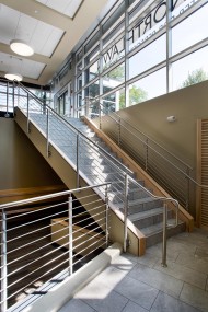 Keim Center entry interior